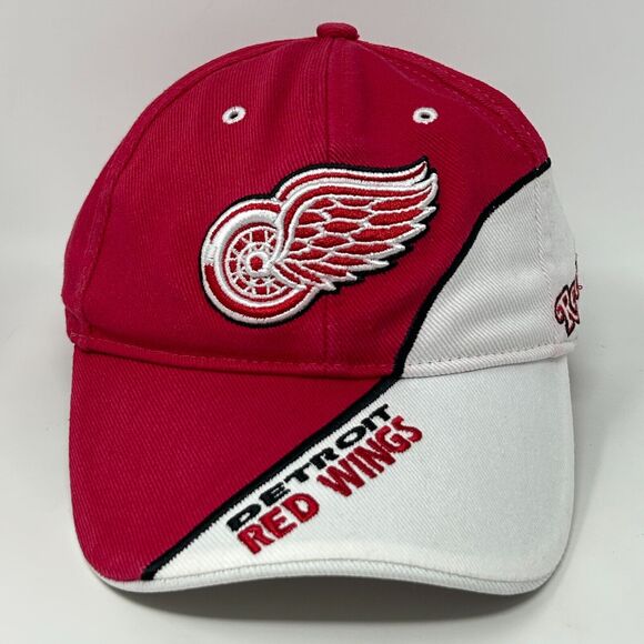 Detroit Red Wings Hat Baseball Cap NHL Ice Hockey 6 Panel Strapback Fan Favorite - Picture 11 of 11